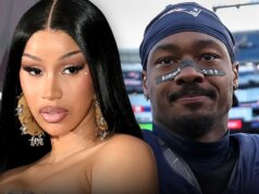 Cardi B perde o controle por causa do namorado Stefon Diggs indo ao Tremendous Bowl com Patriots