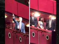 A estrela do MAGA Nicki Minaj participa da estreia do filme ‘Melania’ em DC