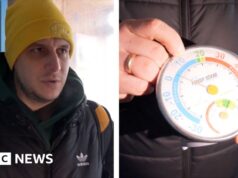 ‘Estão 2ºC em nosso apartamento’: dentro do apartamento de Kiev enquanto a Rússia busca energia e aquecimento