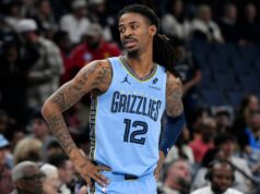Morant, do Grizzlies, ficará afastado por pelo menos mais duas semanas devido a uma lesão no cotovelo