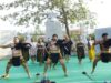 Maori haka se apresentou no pageant tribal Medaram em Telangana