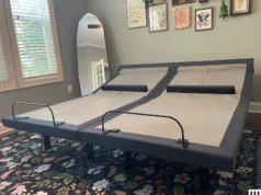 Muitas estruturas de cama ajustáveis possuem um recurso de “Gravidade Zero”. Eu tentei por uma semana