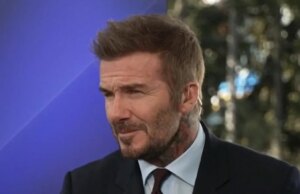 David Beckham responde à postagem do Brooklyn no Instagram ao vivo na TV