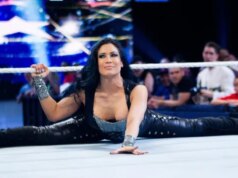 A campeã da WWE Melina ‘não sabia que sua famosa entrada dividida seria sexualizada’