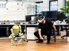 Este humanóide está pronto para trazer uma escova de dentes para você