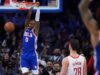 Resumo da NBA: triplo-duplo de Embiid lidera 76ers sobre Rockets em OT
