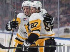 Os Penguins marcam três vezes nos primeiros três minutos e ultrapassam os Oilers