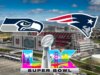 Conjunto de confronto do Tremendous Bowl LX, Seahawks vs. Patriots!