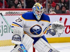 Um jornalista entrevistou um «residente de Rochester» sobre a tempête de neige sans réaliser qu’il s’agit du gardien quebequense Devon Levi