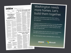 Microsoft e Amazon, juntas na habitação: gigantes da tecnologia encontram pontos em comum na pressão por mudanças políticas