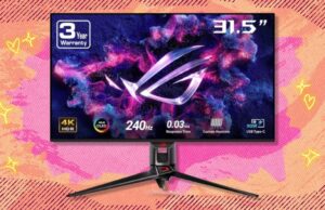 Ganhe mais de US $ 300 no monitor de jogos ASUS ROG Swift na Amazon