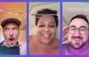A nova tendência profundamente boba do TikTok? Personificando corujas.