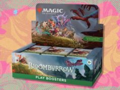 Ganhe mais de $ 50 de desconto no Magic: The Gathering Bloomburrow Play Booster Field na Amazon