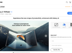 O telefone Samsung Galaxy Z TriFold se esgota rapidamente on-line, apesar do preço de quase US $ 3.000