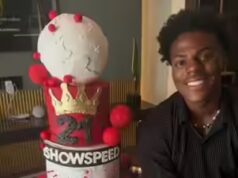 IShowSpeed atinge 50 milhões de assinantes do YouTube em seu aniversário de 21 anos durante transmissão na Nigéria