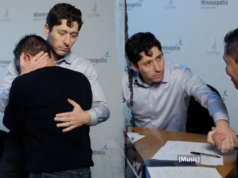 O prefeito Frey compartilha um vídeo altamente produzido falando na estação de rádio latina: ‘Você é corajoso e durão’