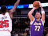 Luka Doncic marca 46 pontos e Lakers vence Bulls