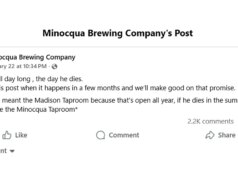 Cervejaria liberal de Wisconsin promete ‘cerveja grátis o dia todo’ após a morte de Trump