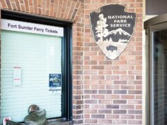 Serviço Nacional de Parques take away sinal de fatos sobre mudança climática do marco da Guerra Civil, Fort Sumter: relatório