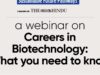 Especialistas destacam caminhos de carreira em evolução em biotecnologia