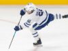 Jacob Quillan, do Maple Leafs, substitui Calle Jarnkrok contra o Avalanche