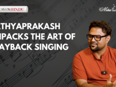 Assista: Atrás do microfone: Sathyaprakash revela a arte do playback cantando