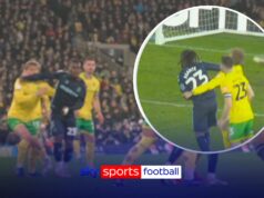 ‘Sorte é um eufemismo!’ | Thomas-Asante deveria ter ficado vermelho por causa deste cotovelo?