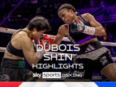 Dubois: Eu serei indiscutível e perseguirei a luta de Baumgardner