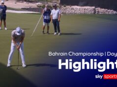 Scotland’s Hill iguala o recorde do percurso e abre grande vantagem no segundo dia no Bahrein