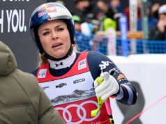 A estrela do esqui Vonn sofre grande susto pré-olímpico com grande acidente