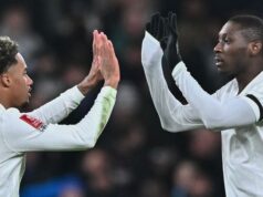 O atacante do Spurs, Kolo Muani, está ‘bem’ após um ‘pequeno’ acidente de carro