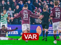 Empate de resgate do Hearts com Celtic de 10 jogadores em confronto emocionante