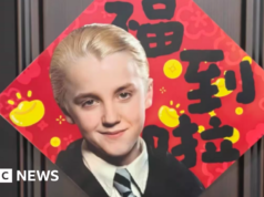 Draco Malfoy se torna mascote improvável do Ano Novo Lunar na China