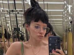 Lily Allen mostra seu sutiã em um macacão de renda verde semitransparente enquanto compartilha fotos divertidas – depois de abordar o ‘trauma’ do colapso de seu casamento