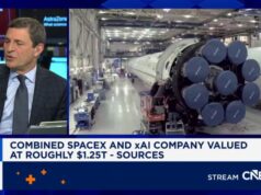 A combinação xAI e SpaceX de Musk é a maior fusão de todos os tempos, avaliada em US$ 1,25 trilhão