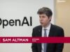 Progresso das empresas de tecnologia chinesas é ‘notável’, disse Altman da OpenAI à CNBC