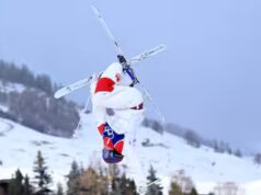 Acrobacia de esqui: um Québécoise com a melhor descida de sua carreira