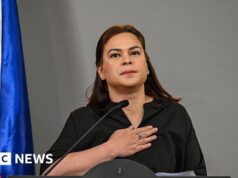 Vice-presidente das Filipinas, Sara Duterte, concorrerá à presidência em 2028