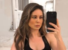 Louise Thompson ‘ainda fazendo as pazes’ dois anos após a cirurgia que salvou vidas