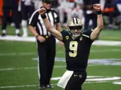 Templo do renomeado futebol: Drew Brees e Larry Fitzgerald intronisados em sua estreia no ano passado