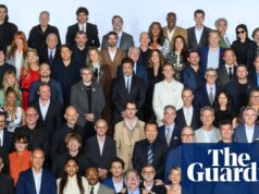 As ‘mãos de jazz’ de Guillermo del Toro no almoço do Oscar, uma recriação da foto Shining, diz o diretor