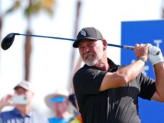 Darren Clarke marca 2 águias e divide a liderança do Chubb Traditional com Michael Wright
