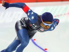 Patinador de velocidade e bobsled são nomeados porta-bandeiras dos EUA nas Olimpíadas