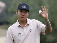 O retorno de Anthony Kim completou com uma impressionante vitória no LIV Golf em Adelaide