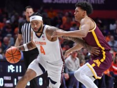 Illinois G Kylan Boswell (mão) retornará contra Indiana