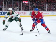 Wild, Canadiens carregam sequências de 3 vitórias consecutivas no confronto