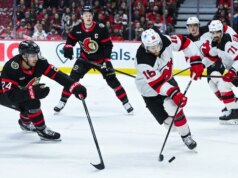 Linus Ullmark sufoca Devils em troca enquanto os senadores rolam