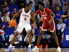 Alex Condon marca 25 pontos quando o número 19 da Flórida desmonta o número 23 do Alabama