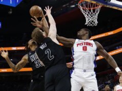 All-Stars Jalen Duren e Cade Cunningham impulsionam a derrota dos Pistons sobre os Nets