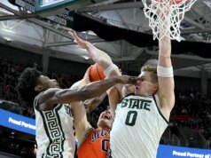 O 10º estado de Michigan supera o 5º Illinois no OT